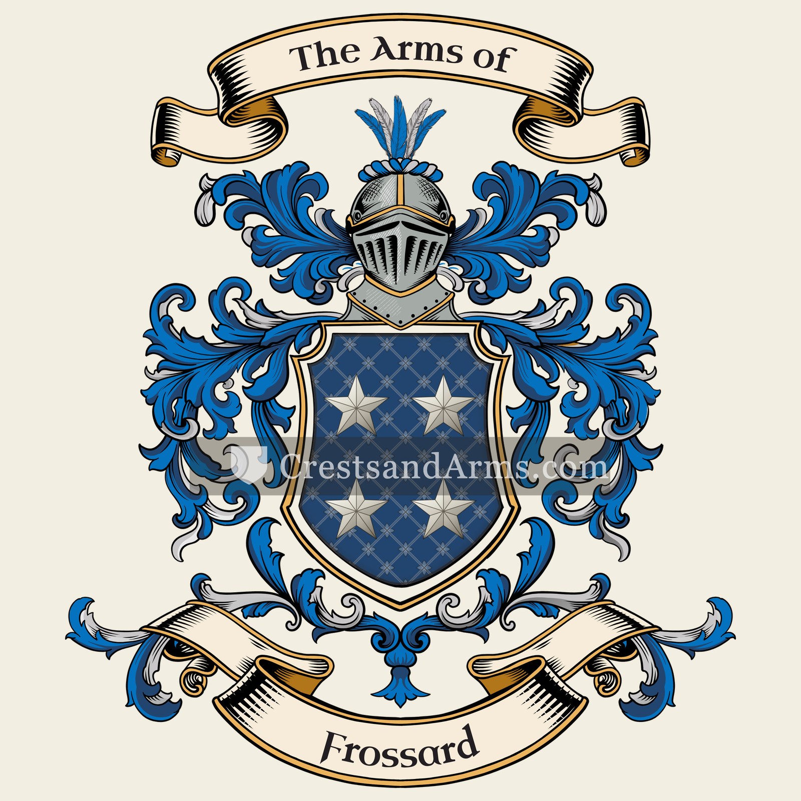 The Frossard coat of arms