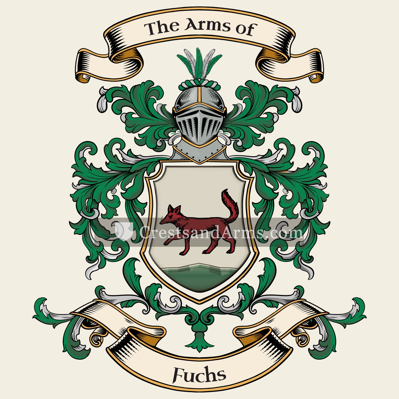 The Fuchs coat of arms