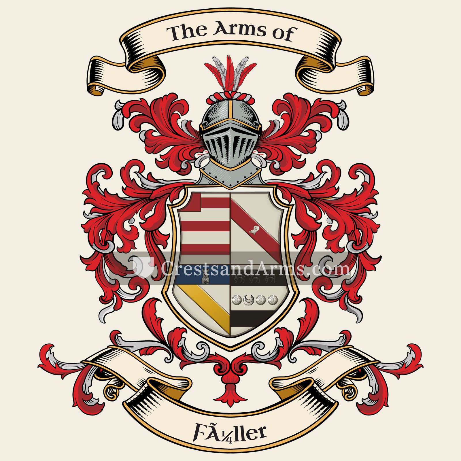 The Füller coat of arms