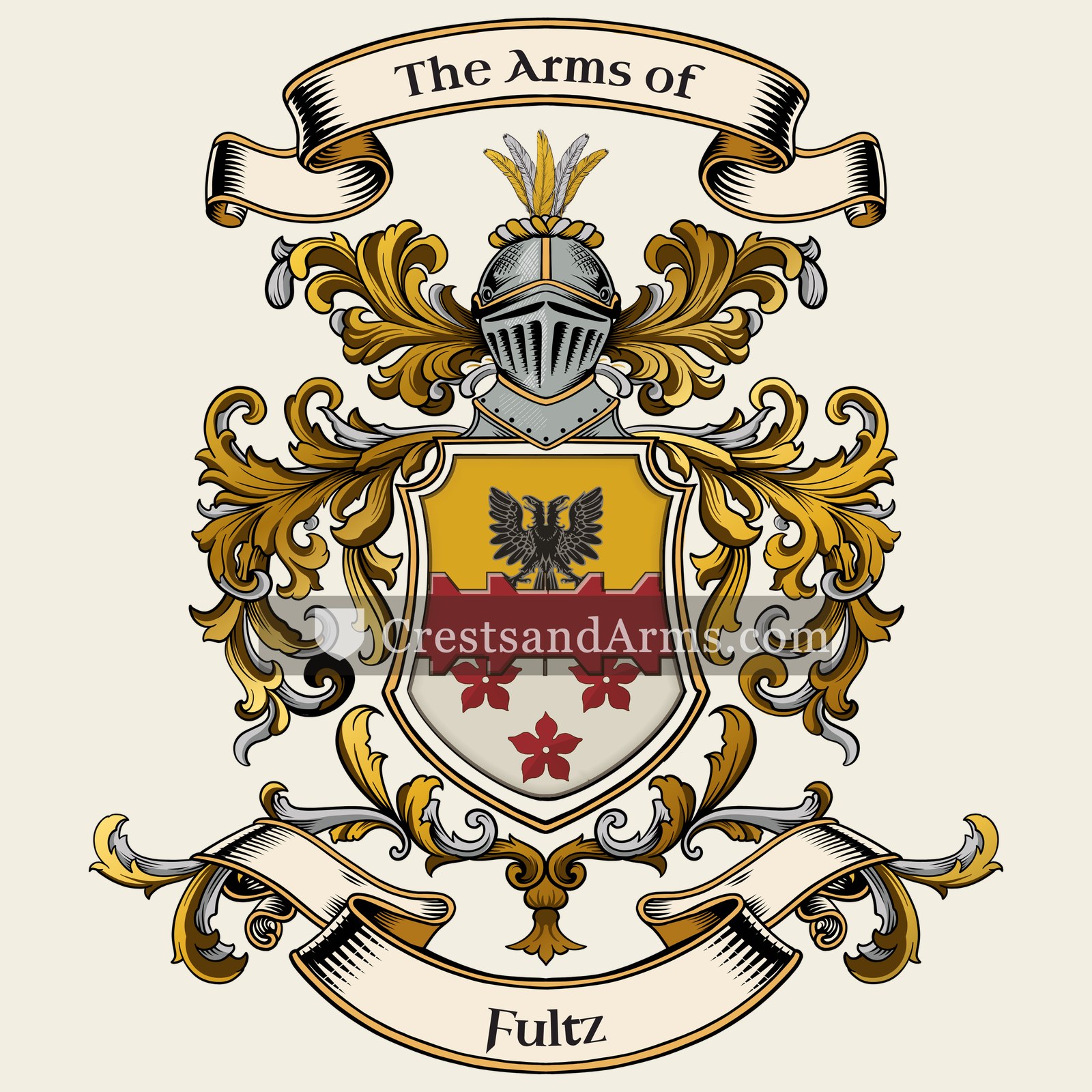 The Fultz coat of arms