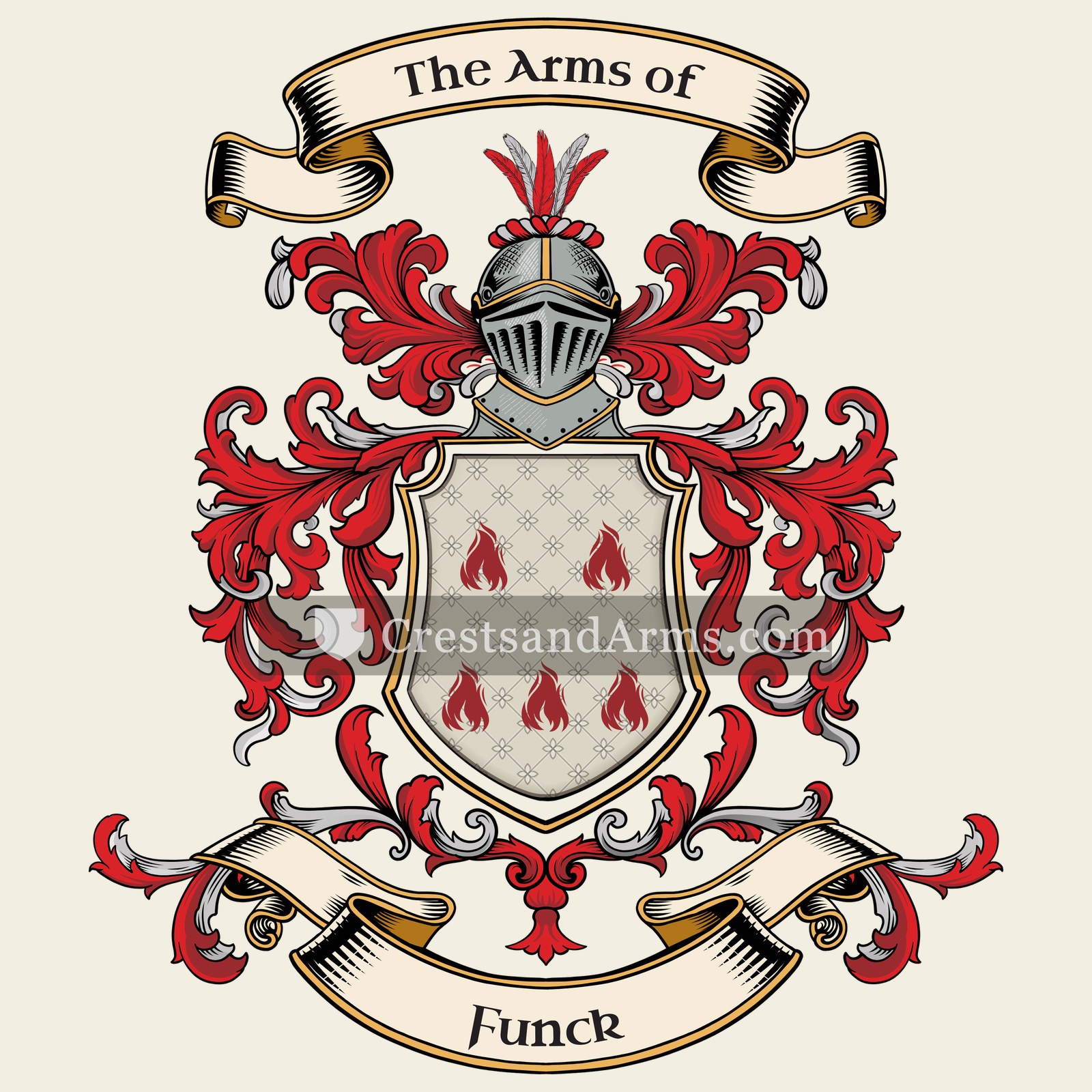The Funck coat of arms