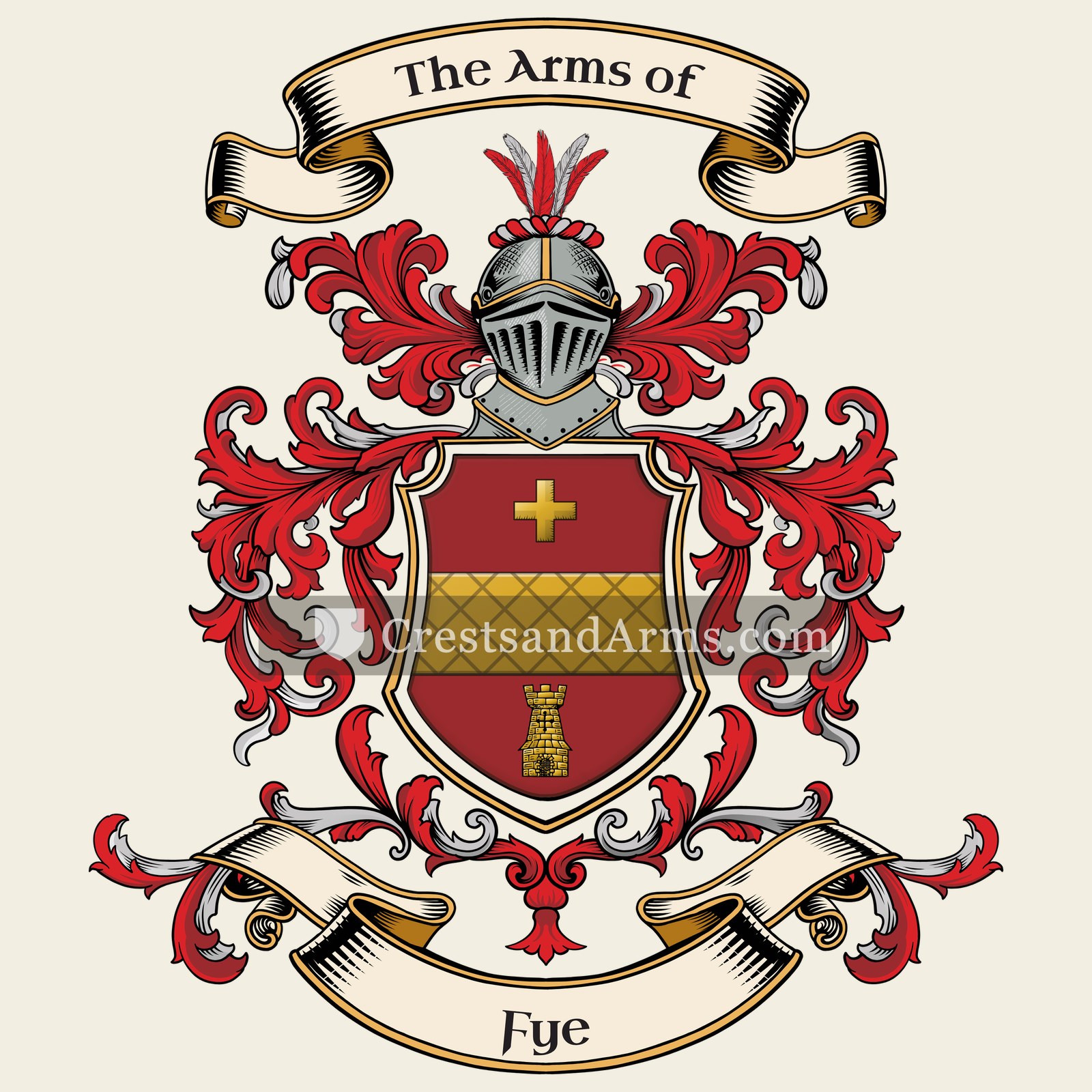 The Fye coat of arms