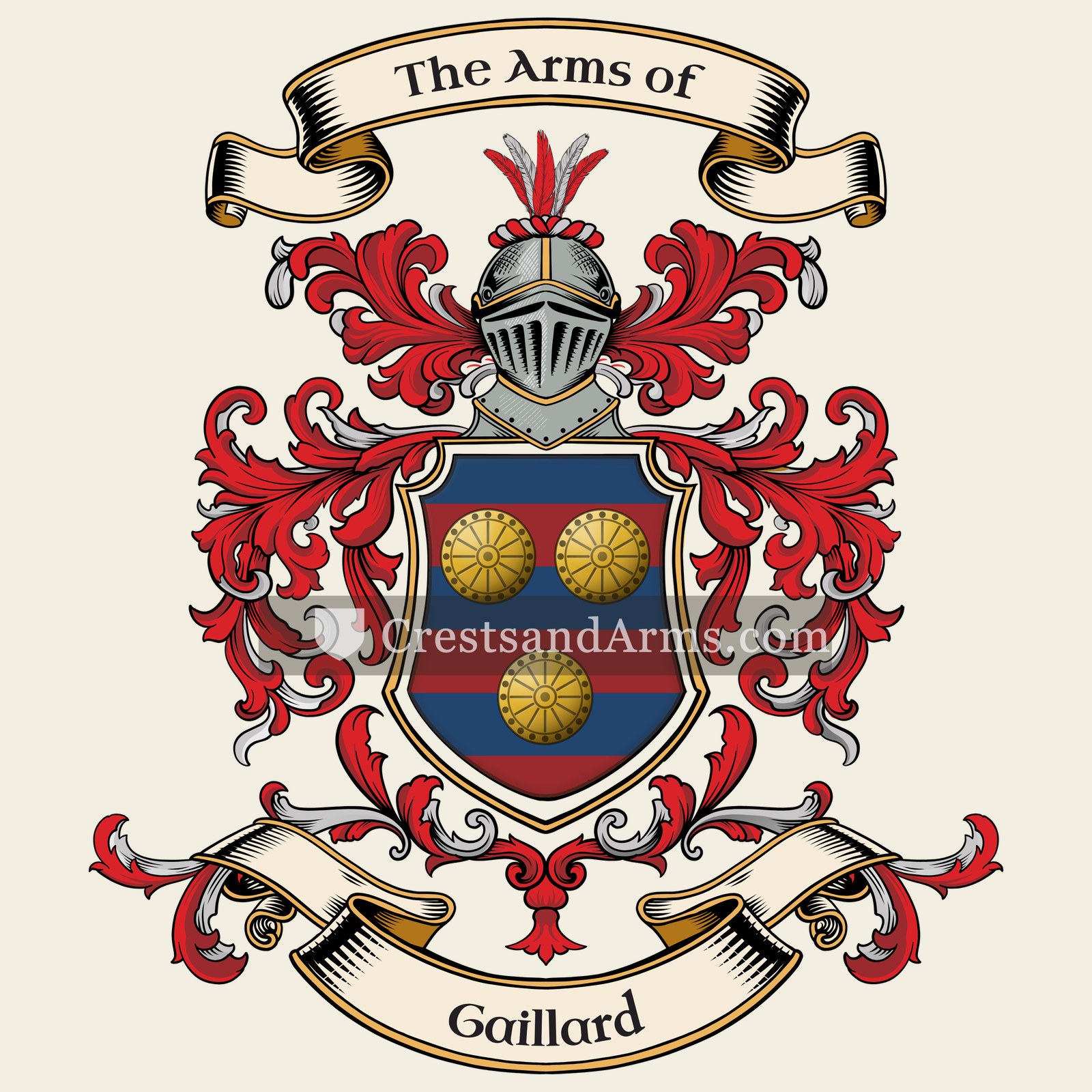 The Gaillard coat of arms