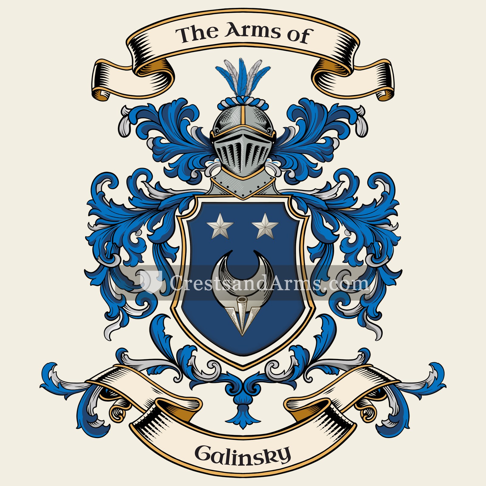 The Galinsky coat of arms