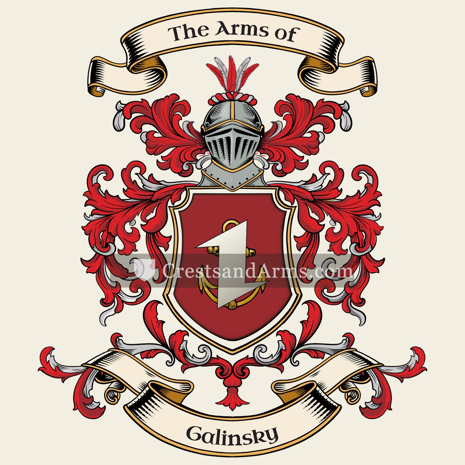 The Galinsky coat of arms