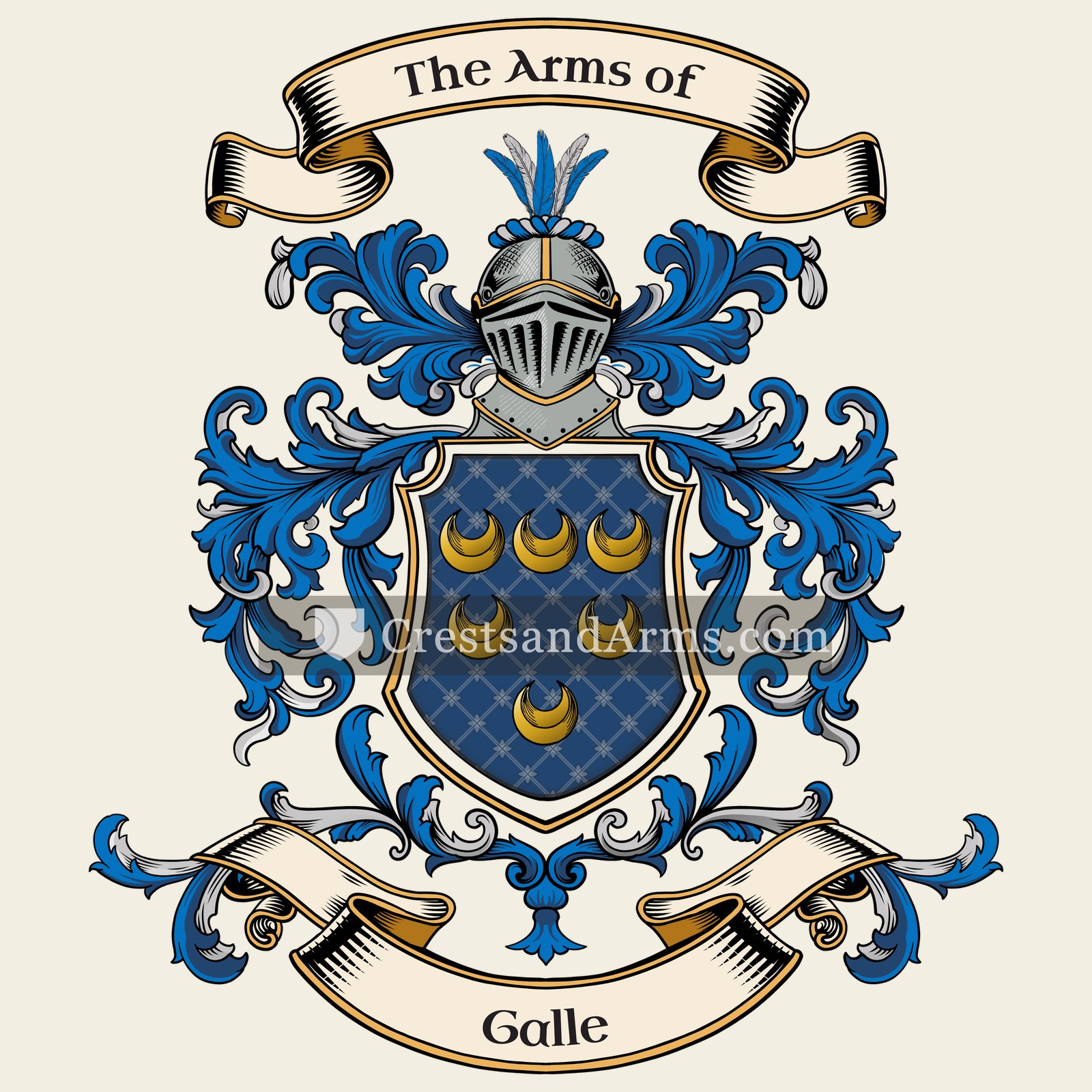 The Galle coat of arms