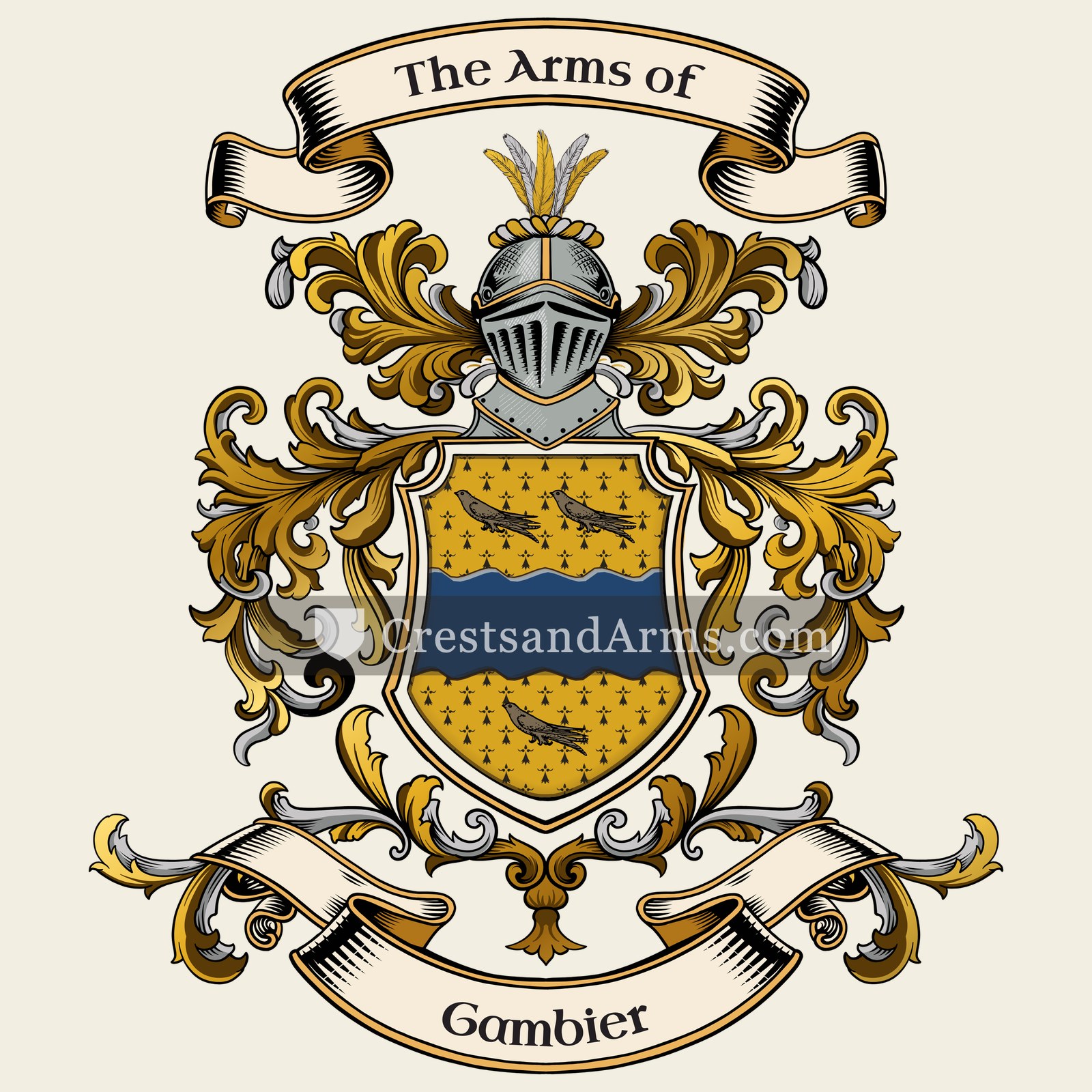 The Gambier coat of arms