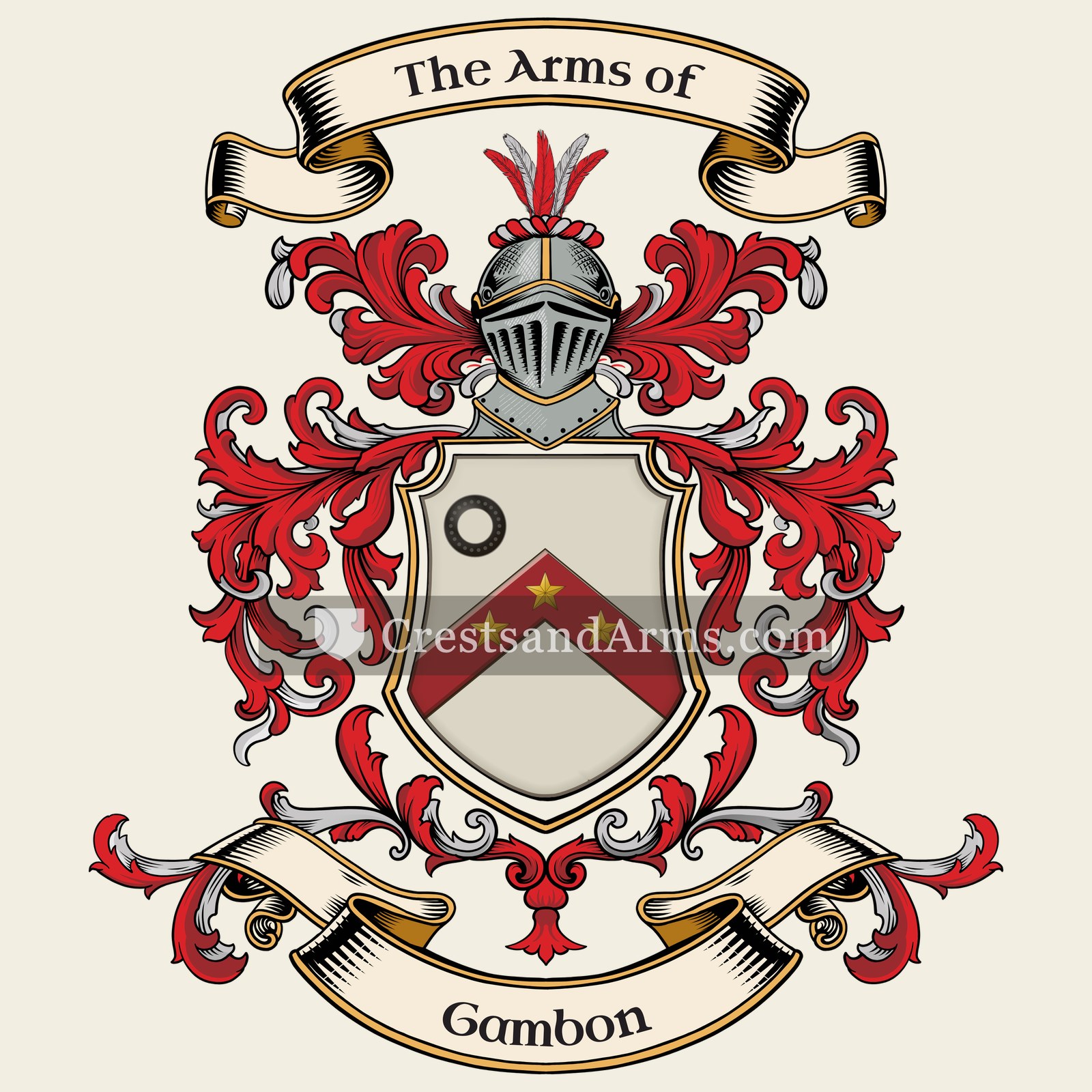 The Gambon coat of arms
