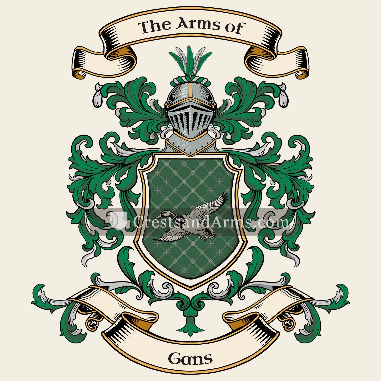 The Gans coat of arms