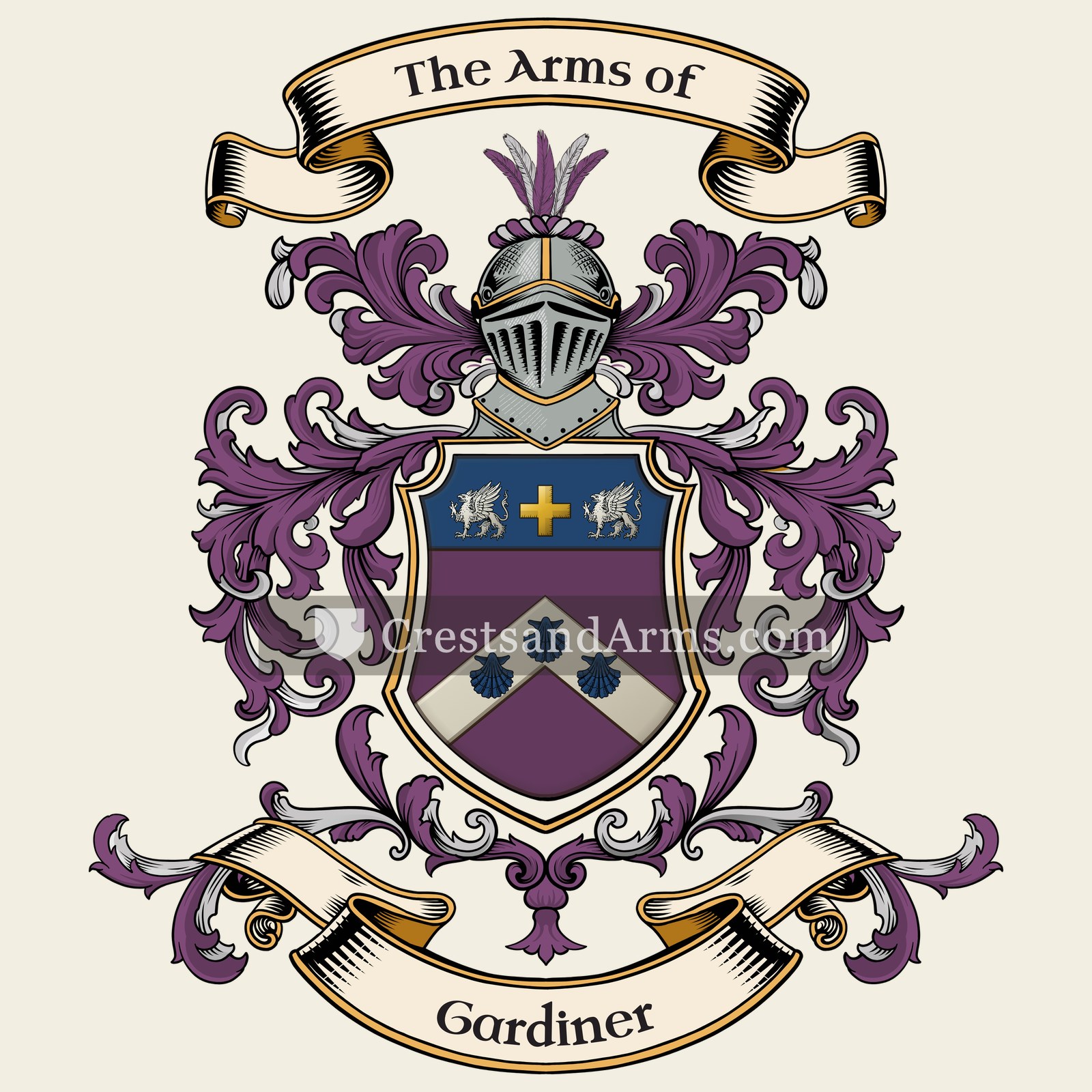 The Gardiner coat of arms