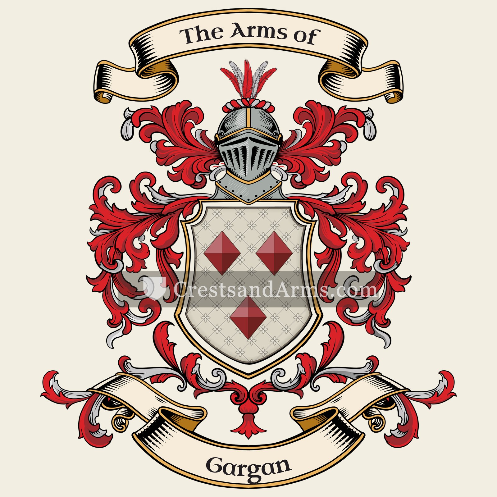 The Gargan coat of arms