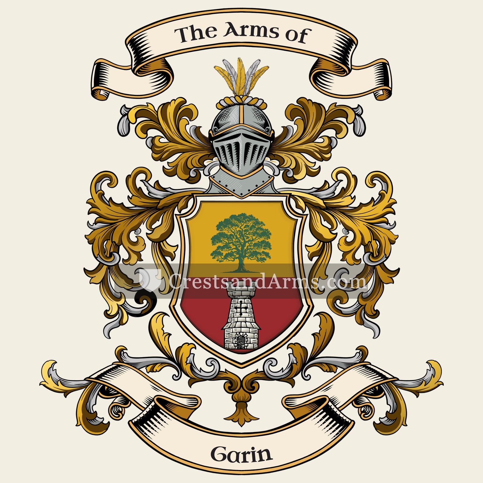 The Garin coat of arms