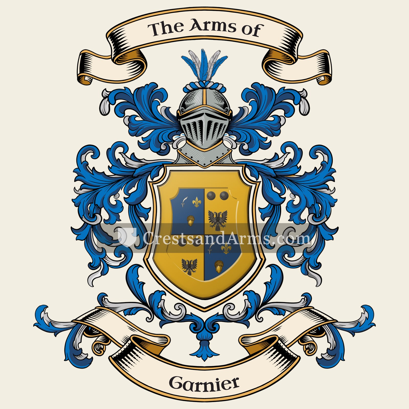 The Garnier coat of arms