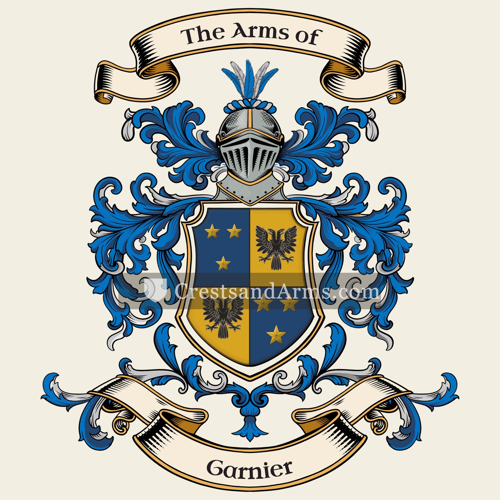 The Garnier coat of arms