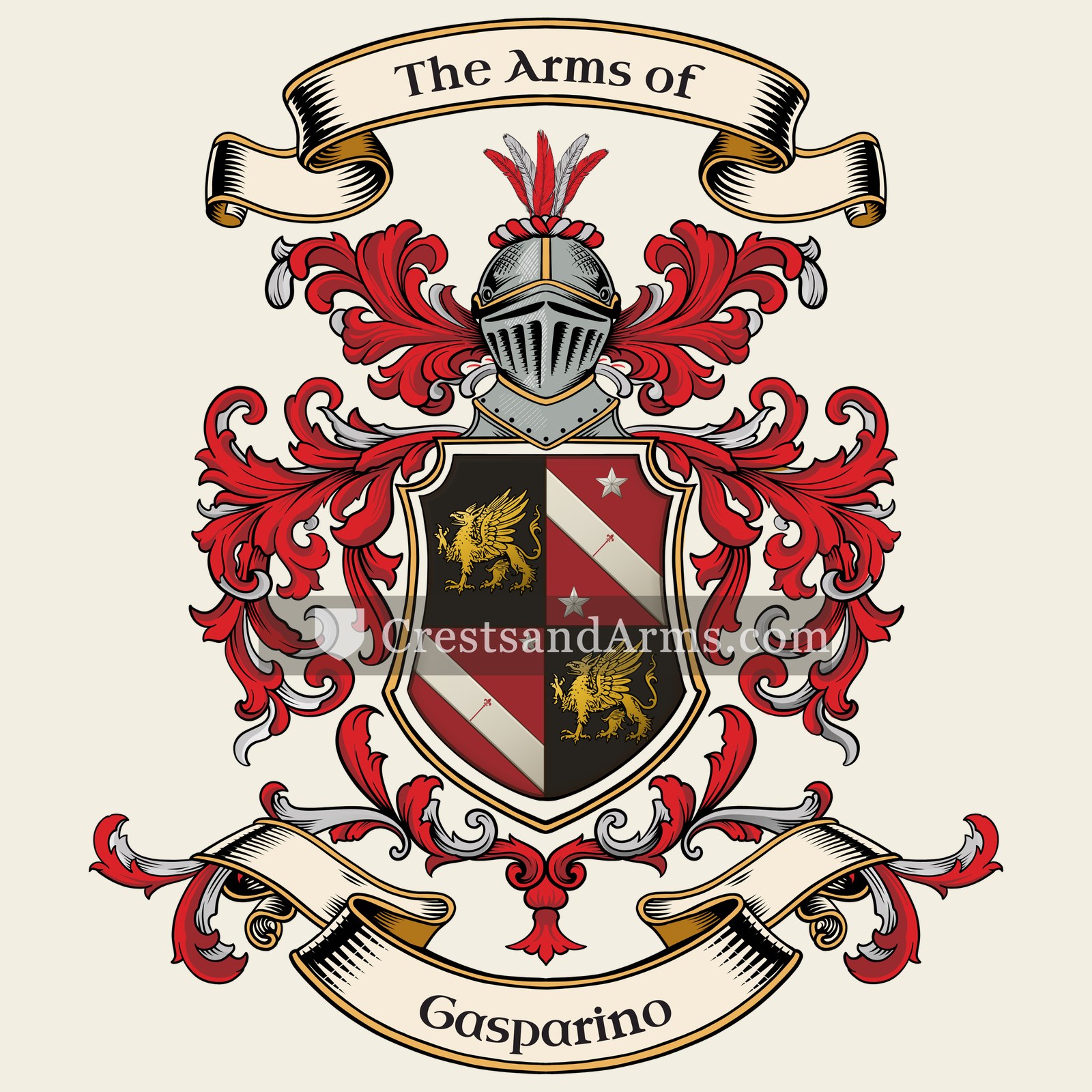 The Gasparino coat of arms