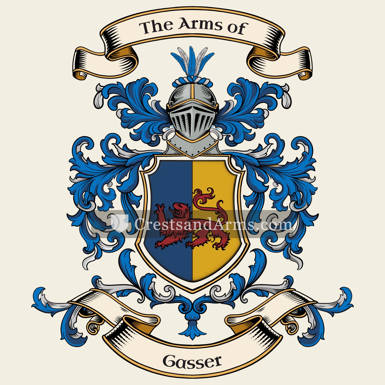 The Gasser coat of arms