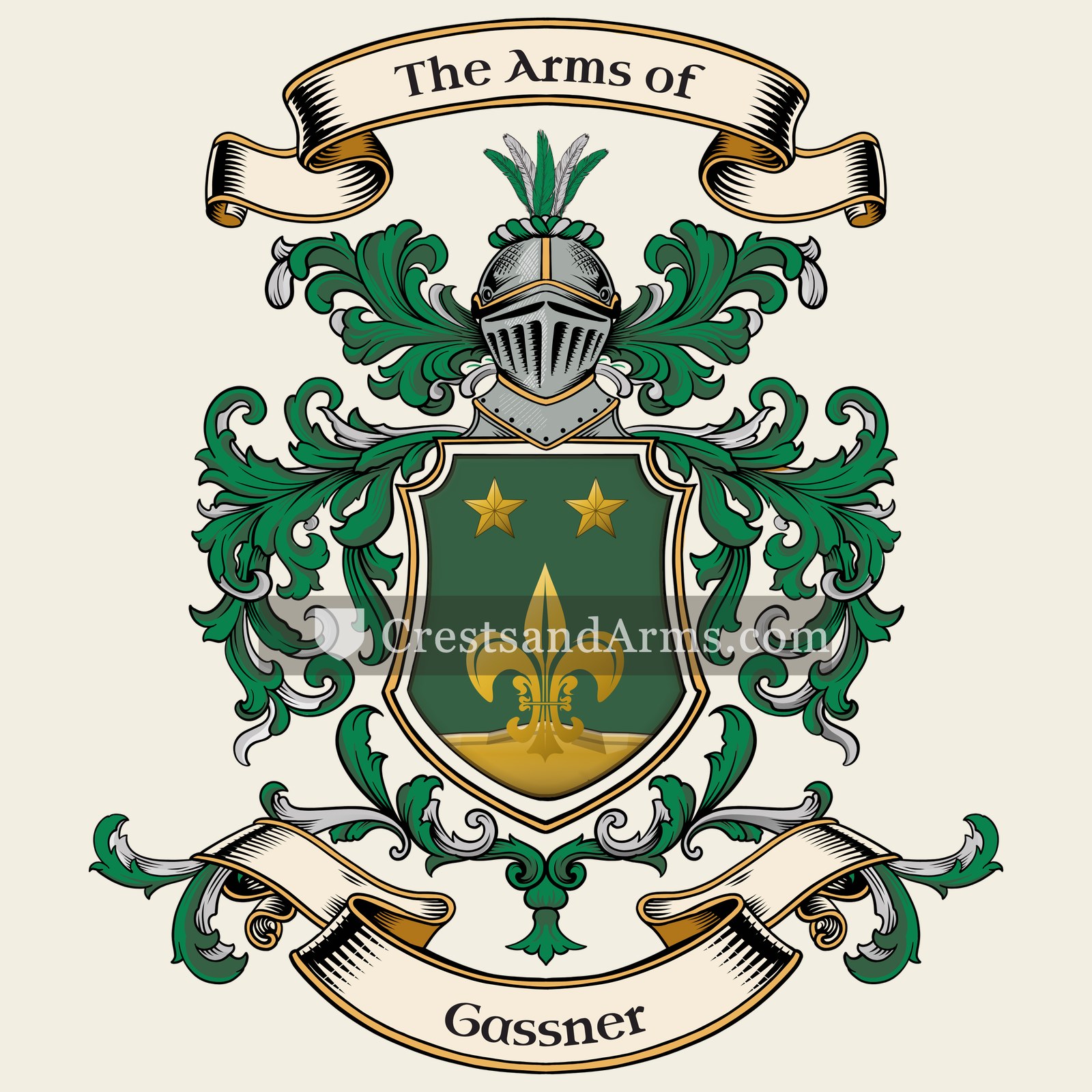 The Gassner coat of arms
