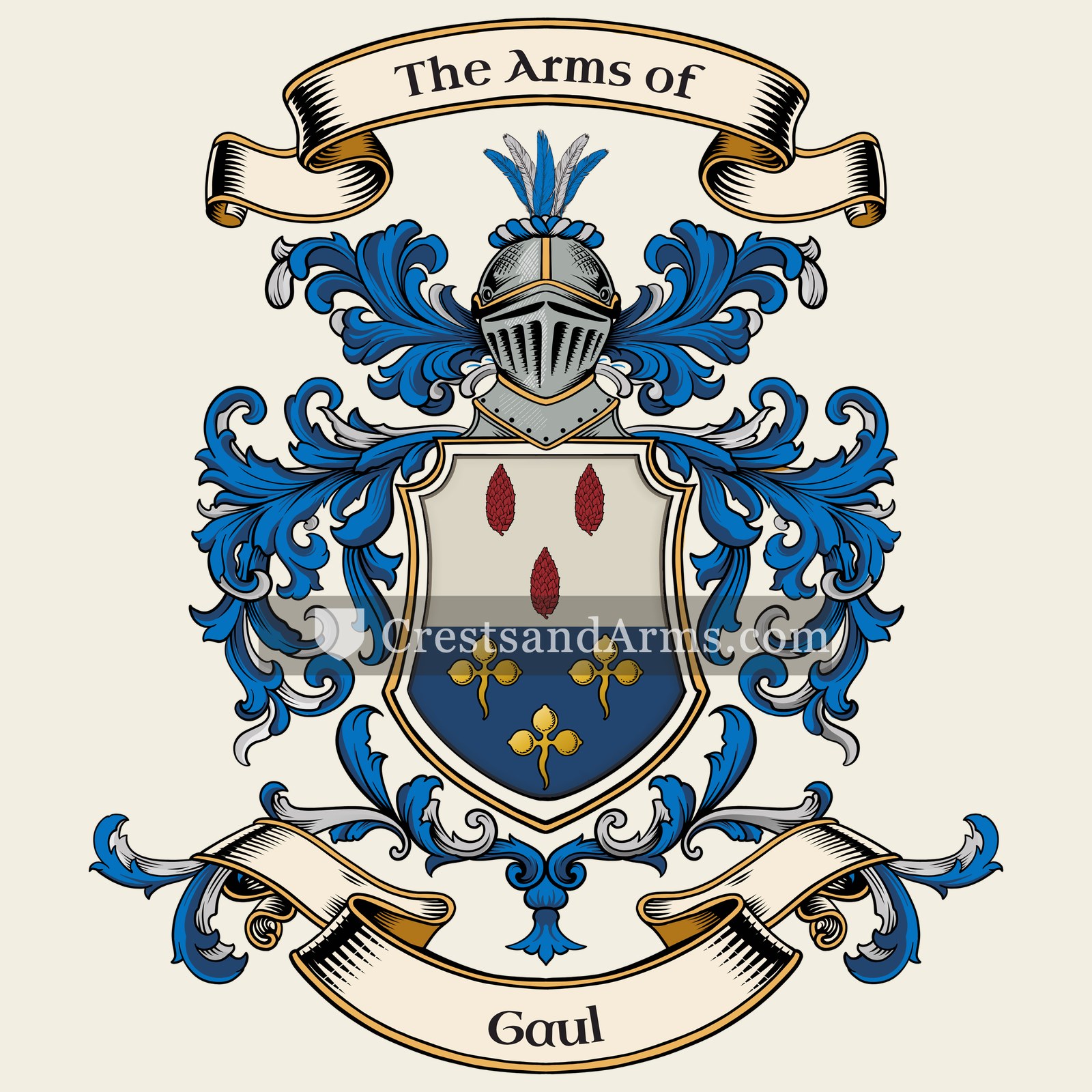 The Gaul coat of arms