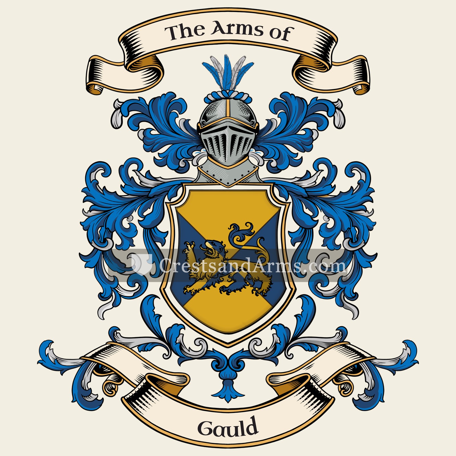 The Gauld coat of arms