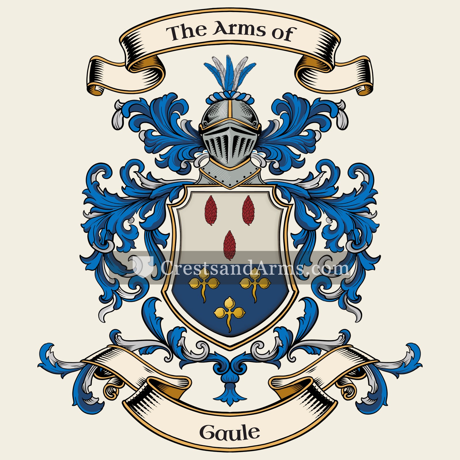 The Gaule coat of arms