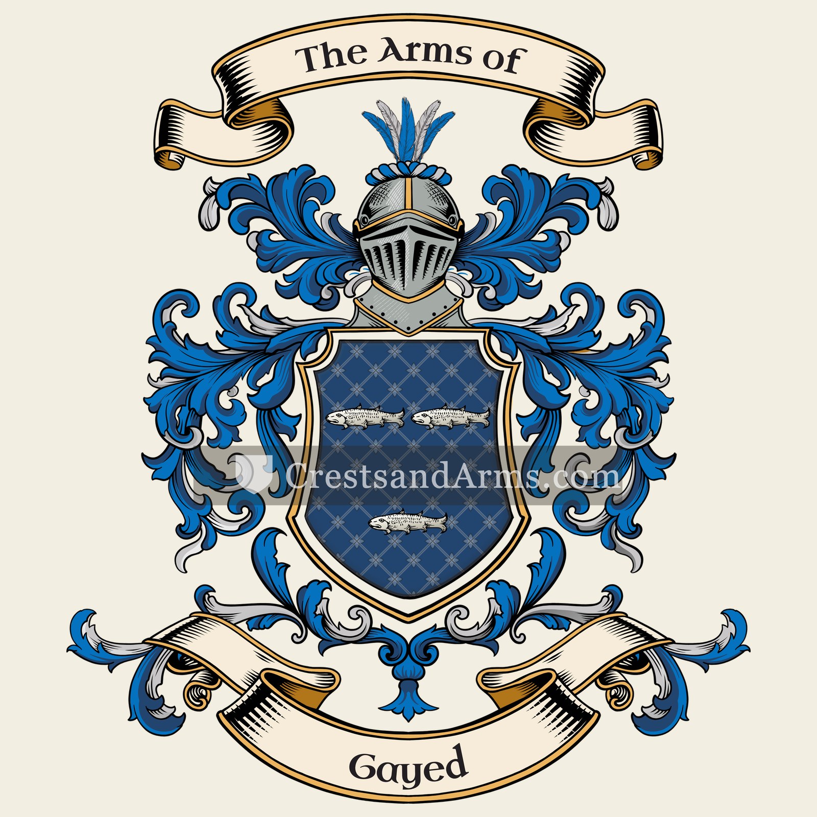 The Gayed coat of arms