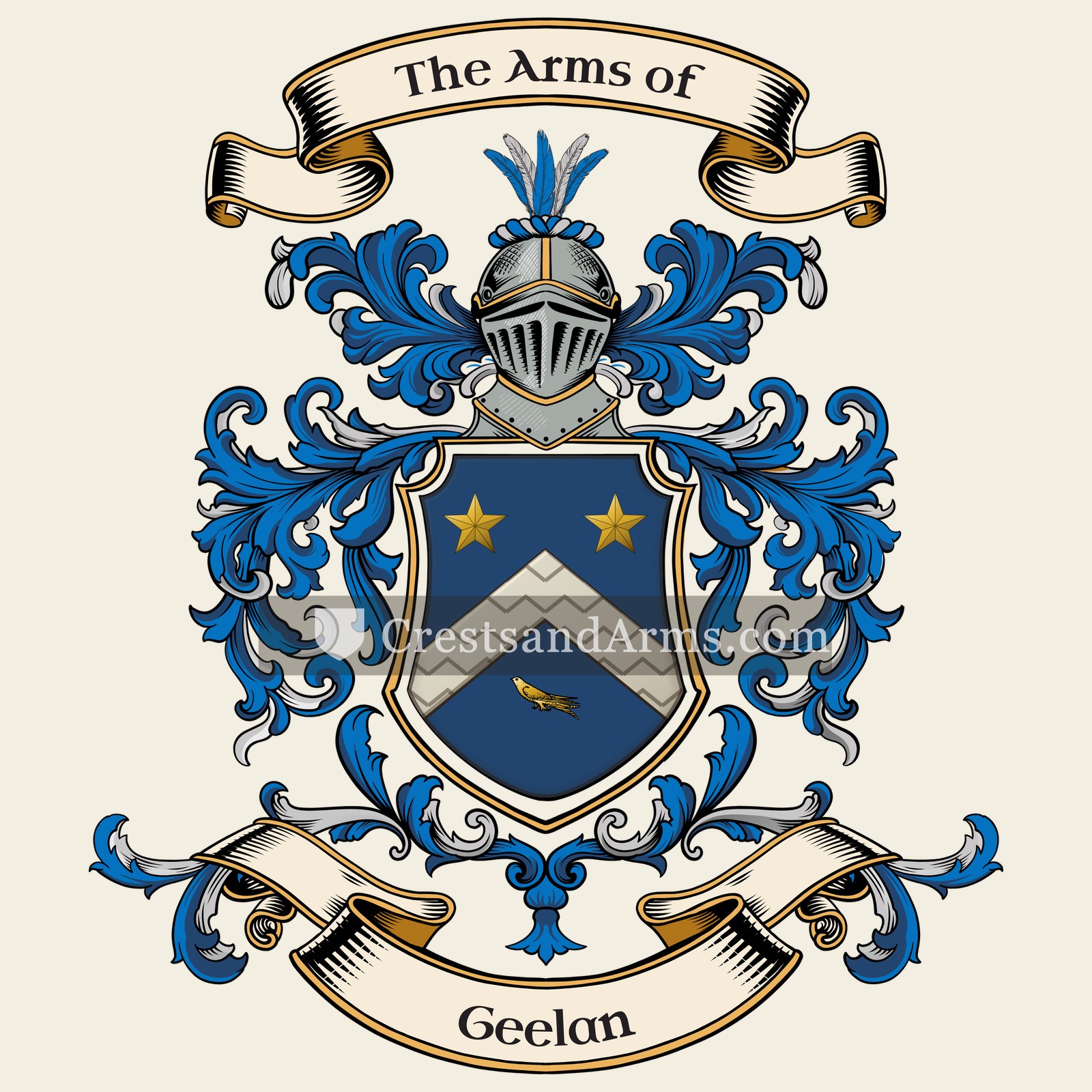 The Geelan coat of arms