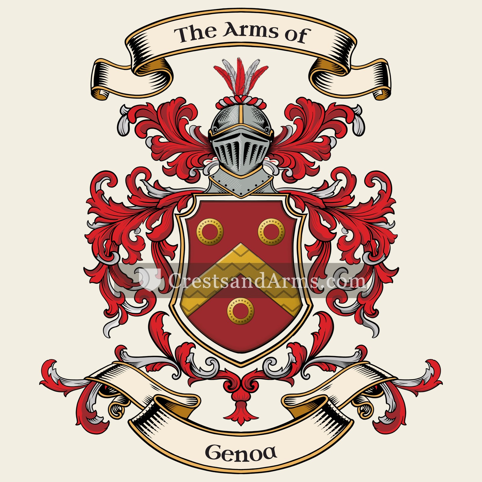 The Genoa coat of arms