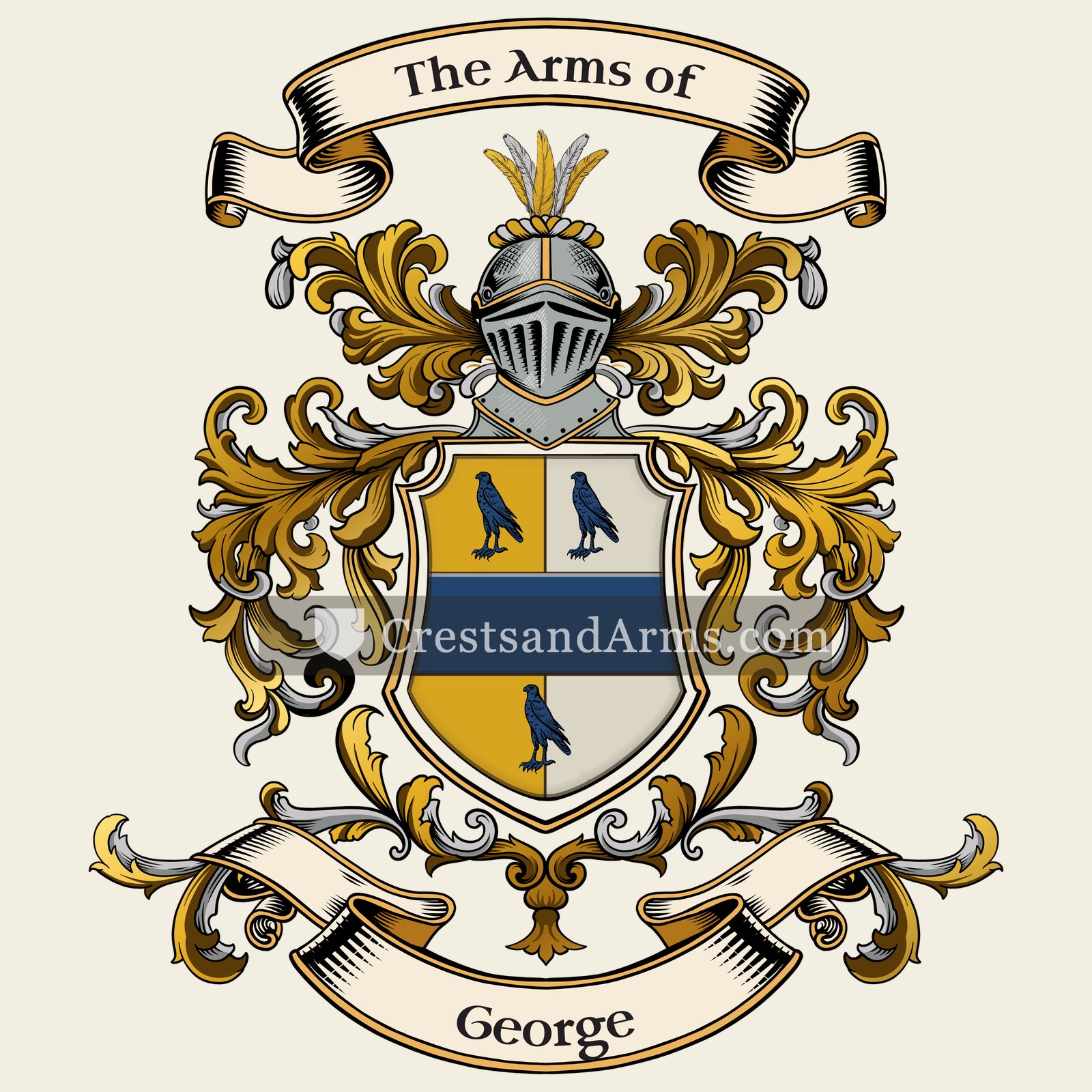 The George coat of arms