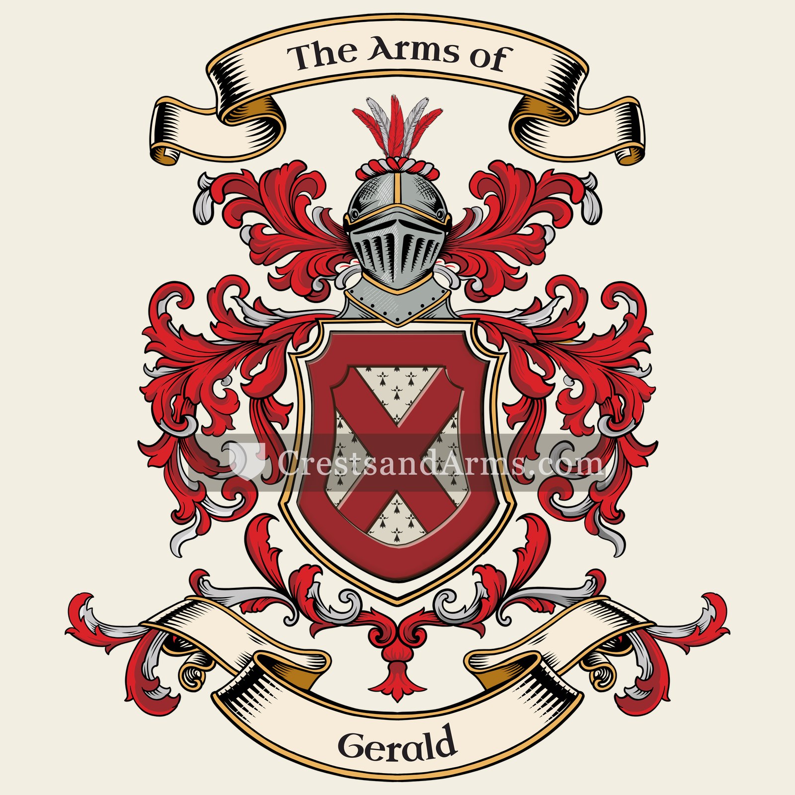 The Gerald coat of arms