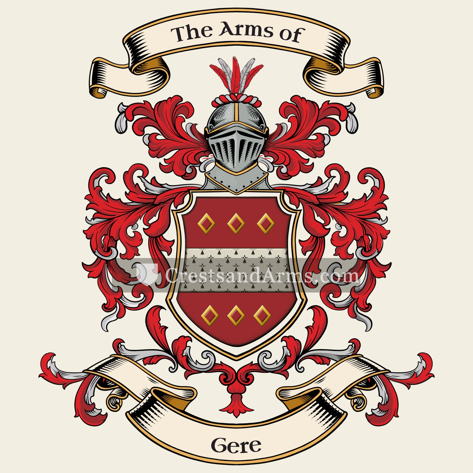 The Gere coat of arms