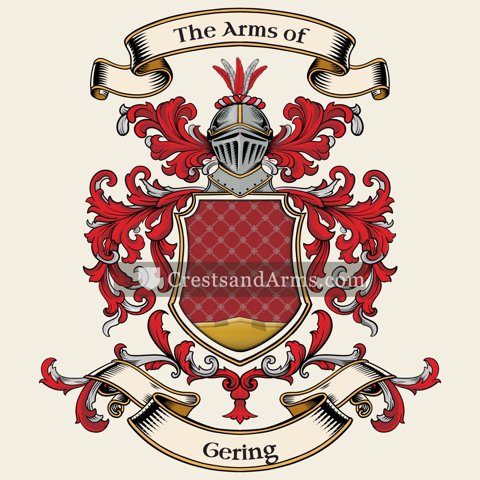 The Gering coat of arms