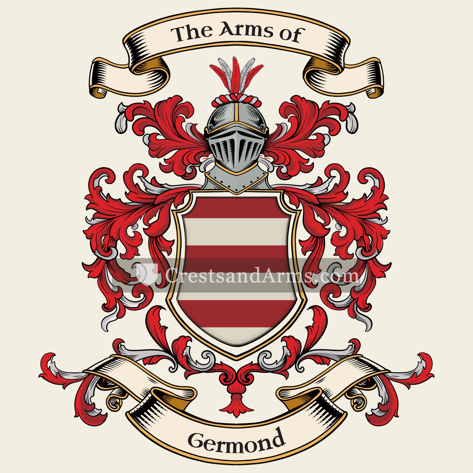 The Germond coat of arms