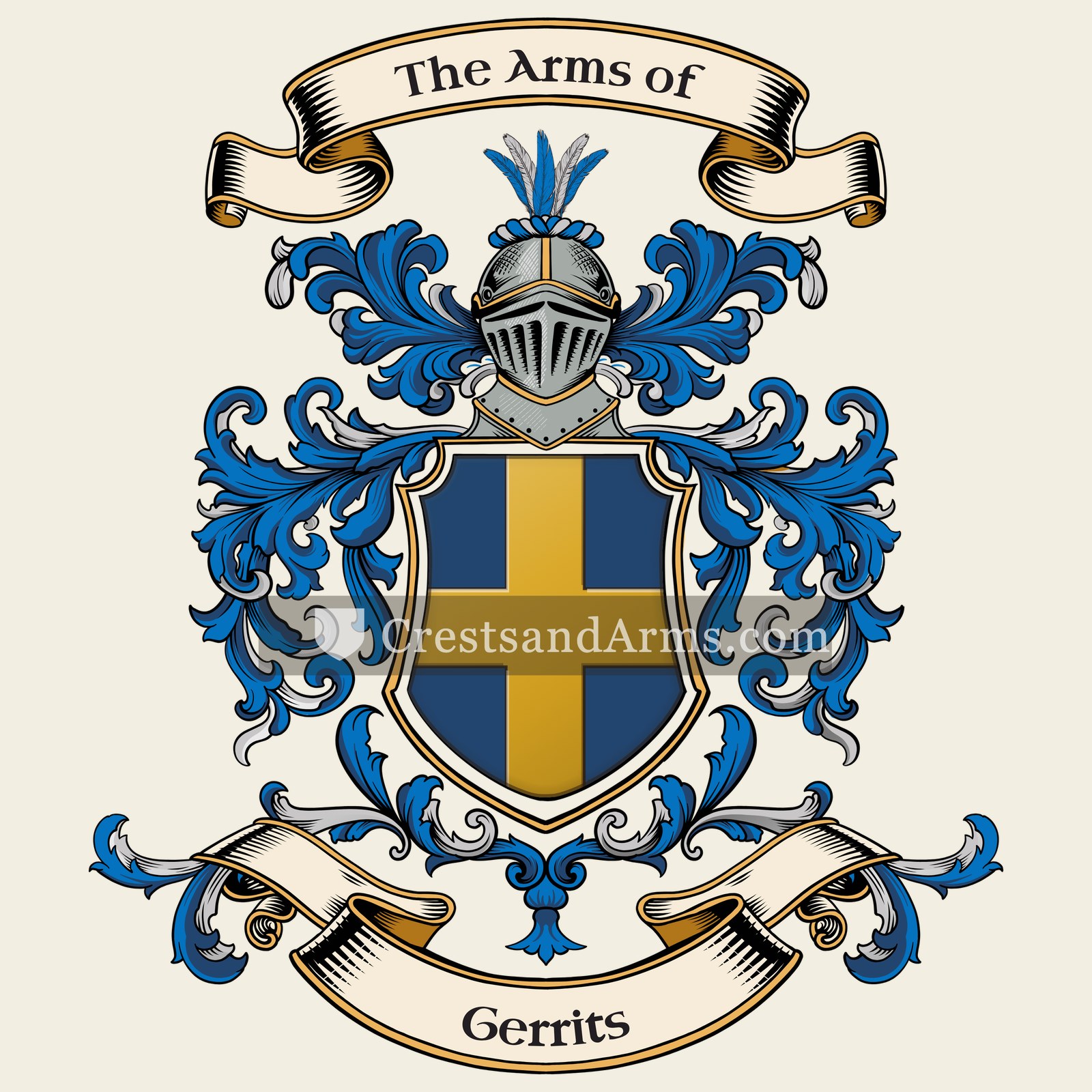The Gerrits coat of arms