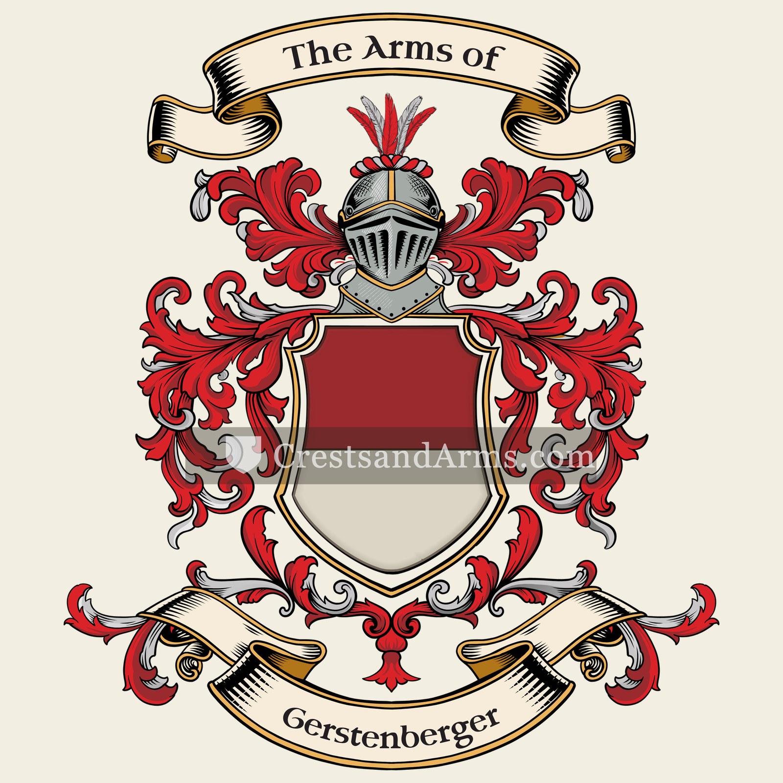 The Gerstenberger coat of arms