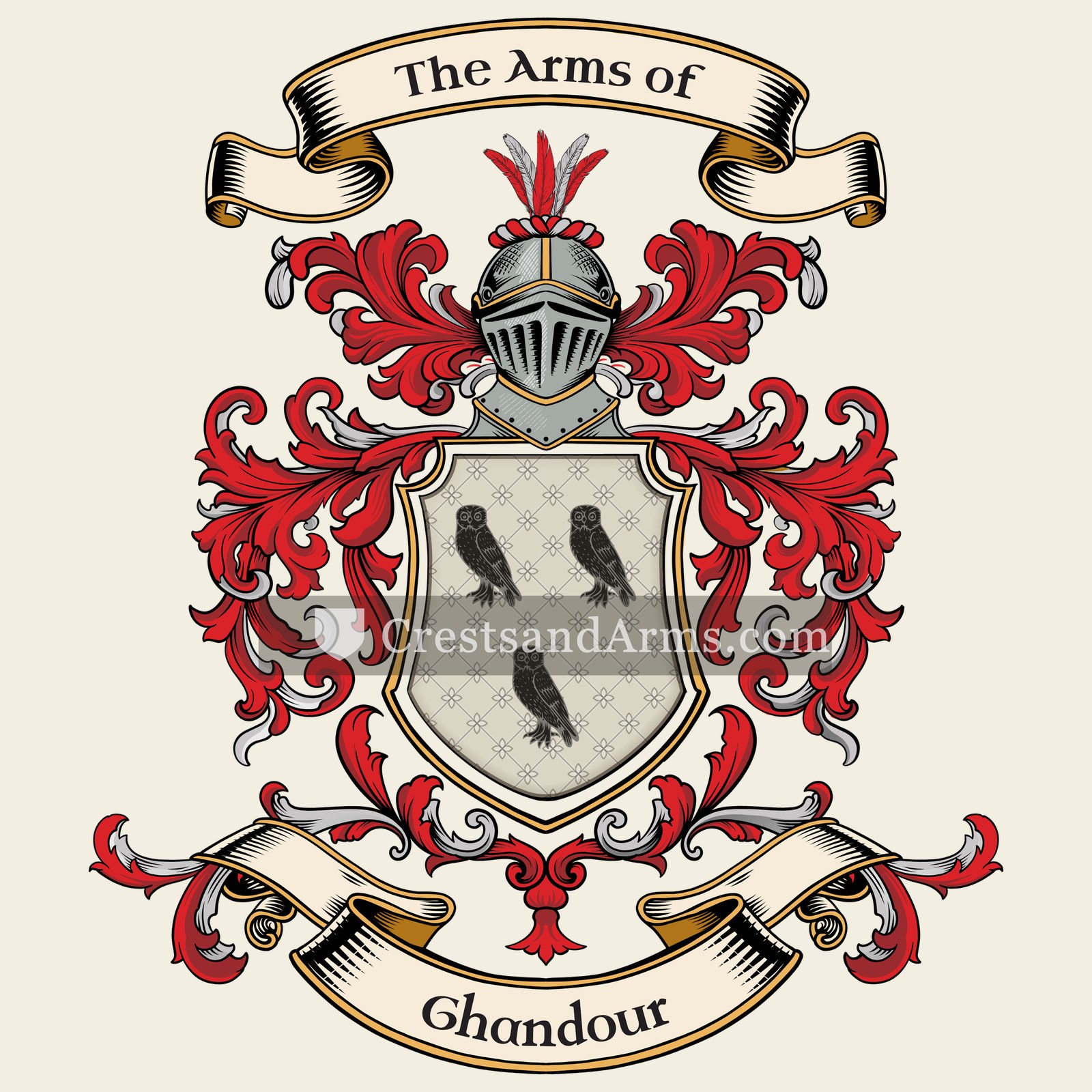 The arms