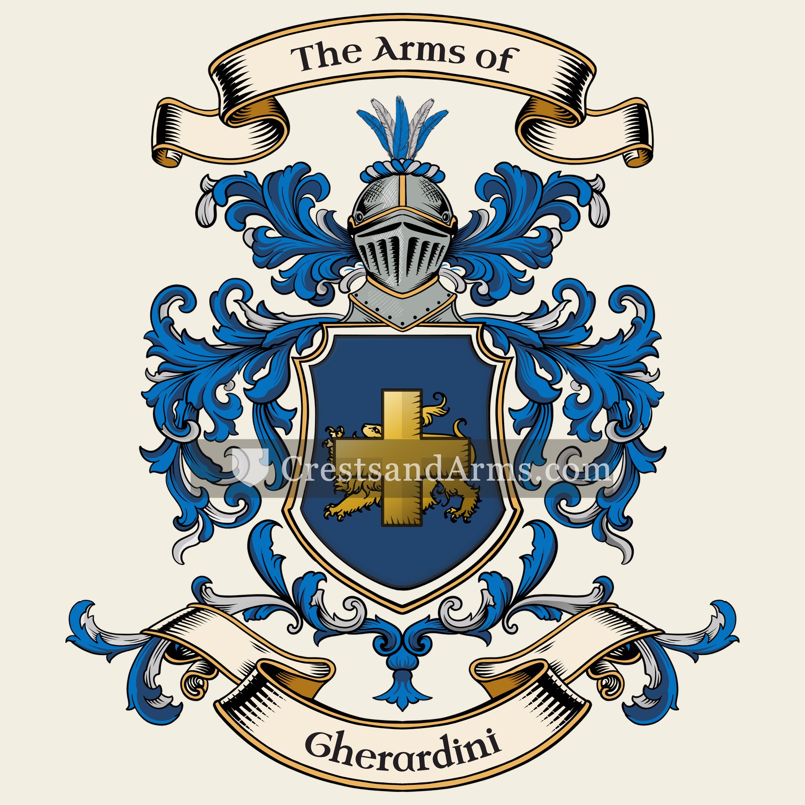 The Gherardini coat of arms