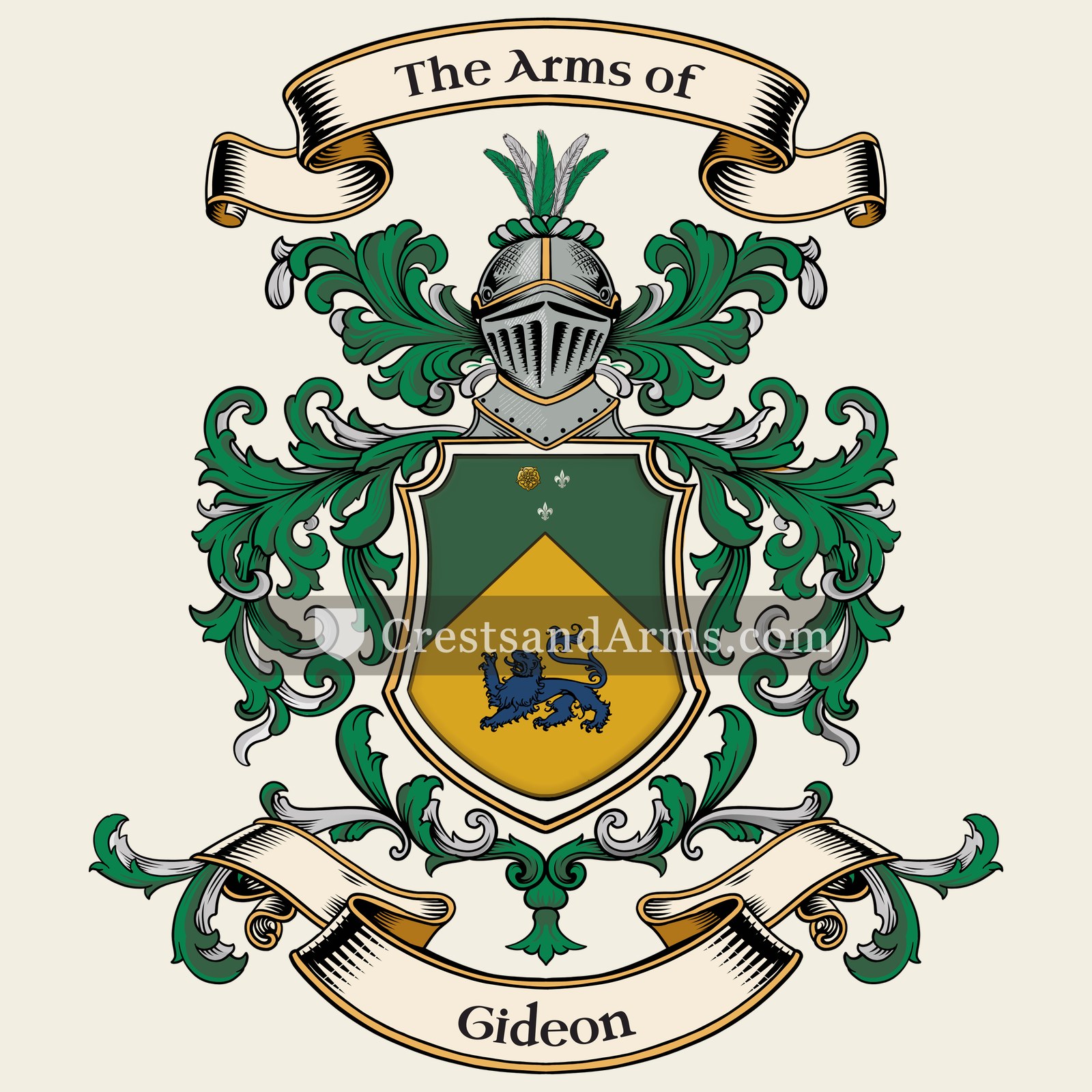 The Gideon coat of arms