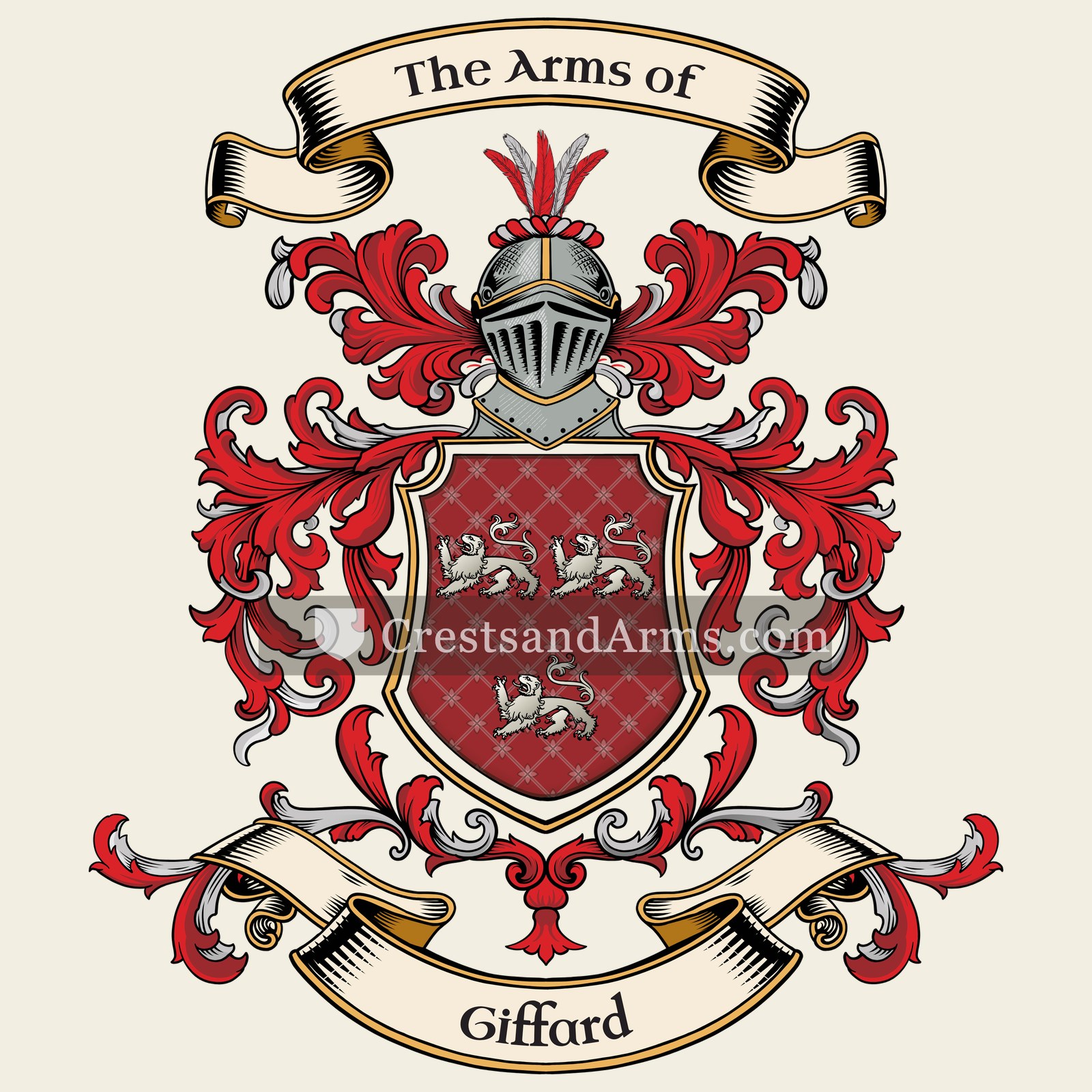 The Giffard coat of arms