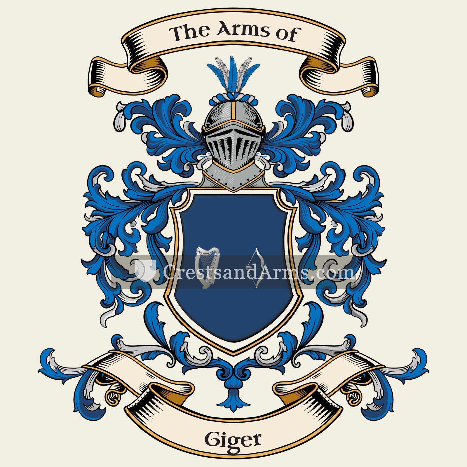 The Giger coat of arms