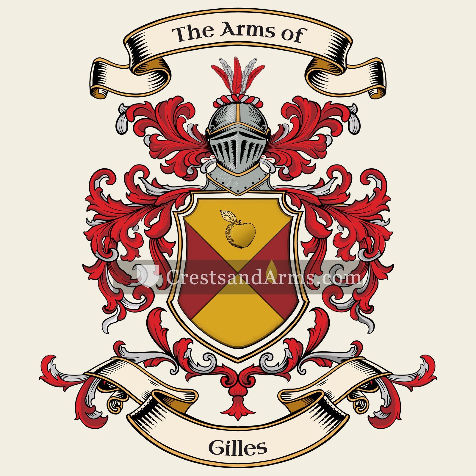 The Gilles coat of arms