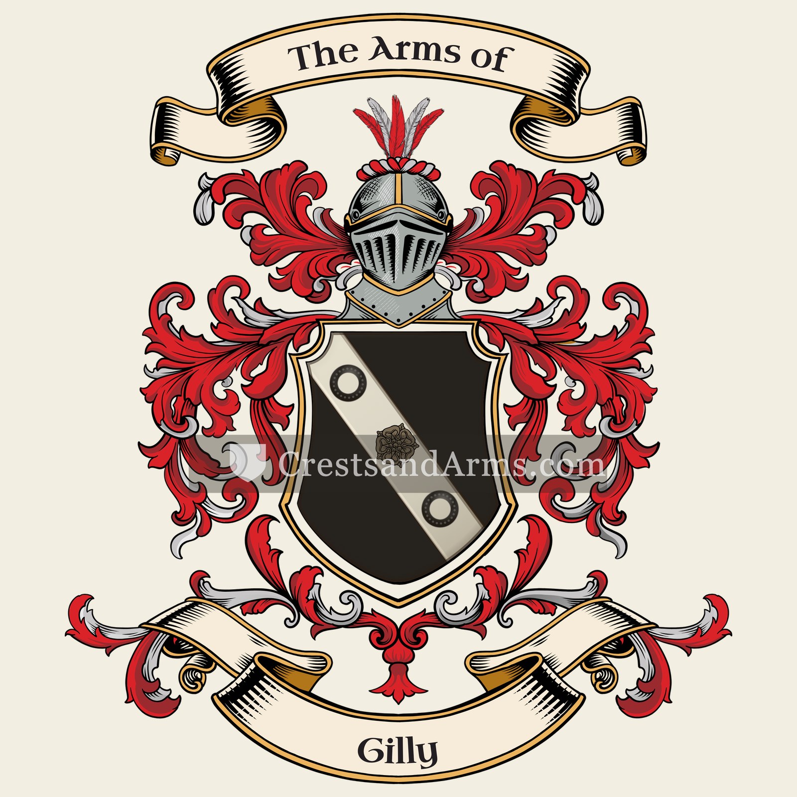 The Gilly coat of arms
