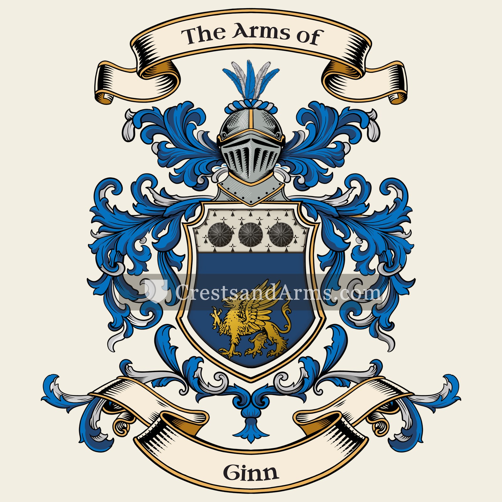 The Ginn coat of arms
