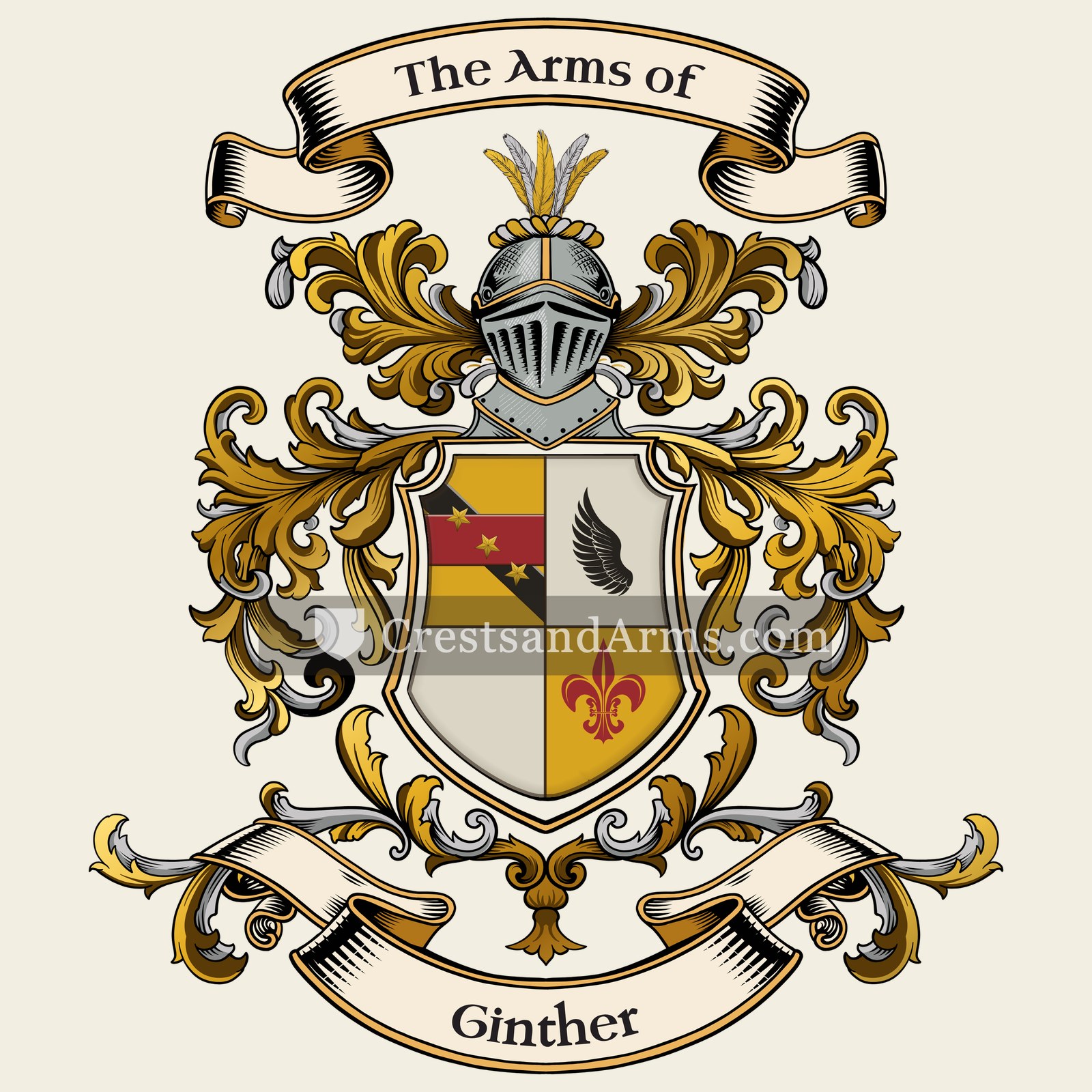 The Ginther coat of arms