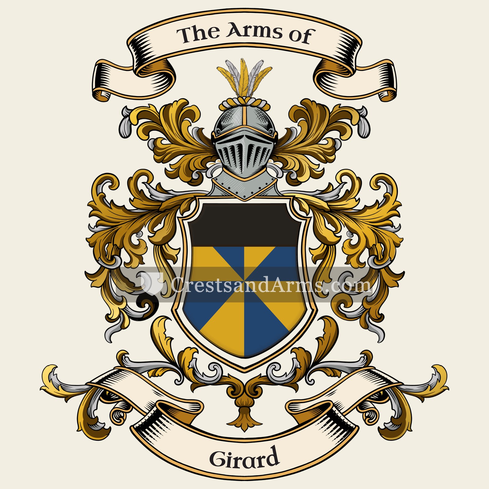 The Girard coat of arms