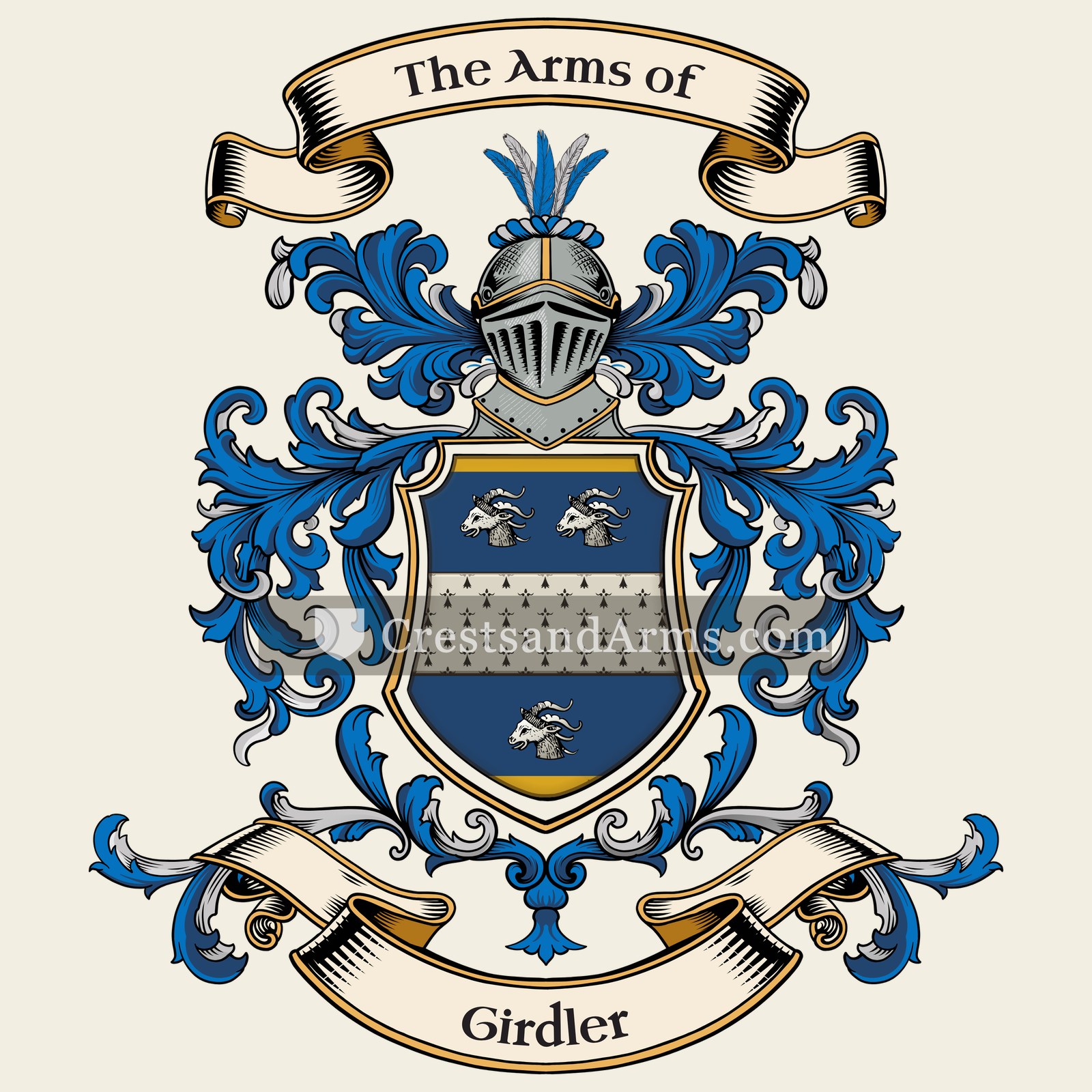 The Girdler coat of arms