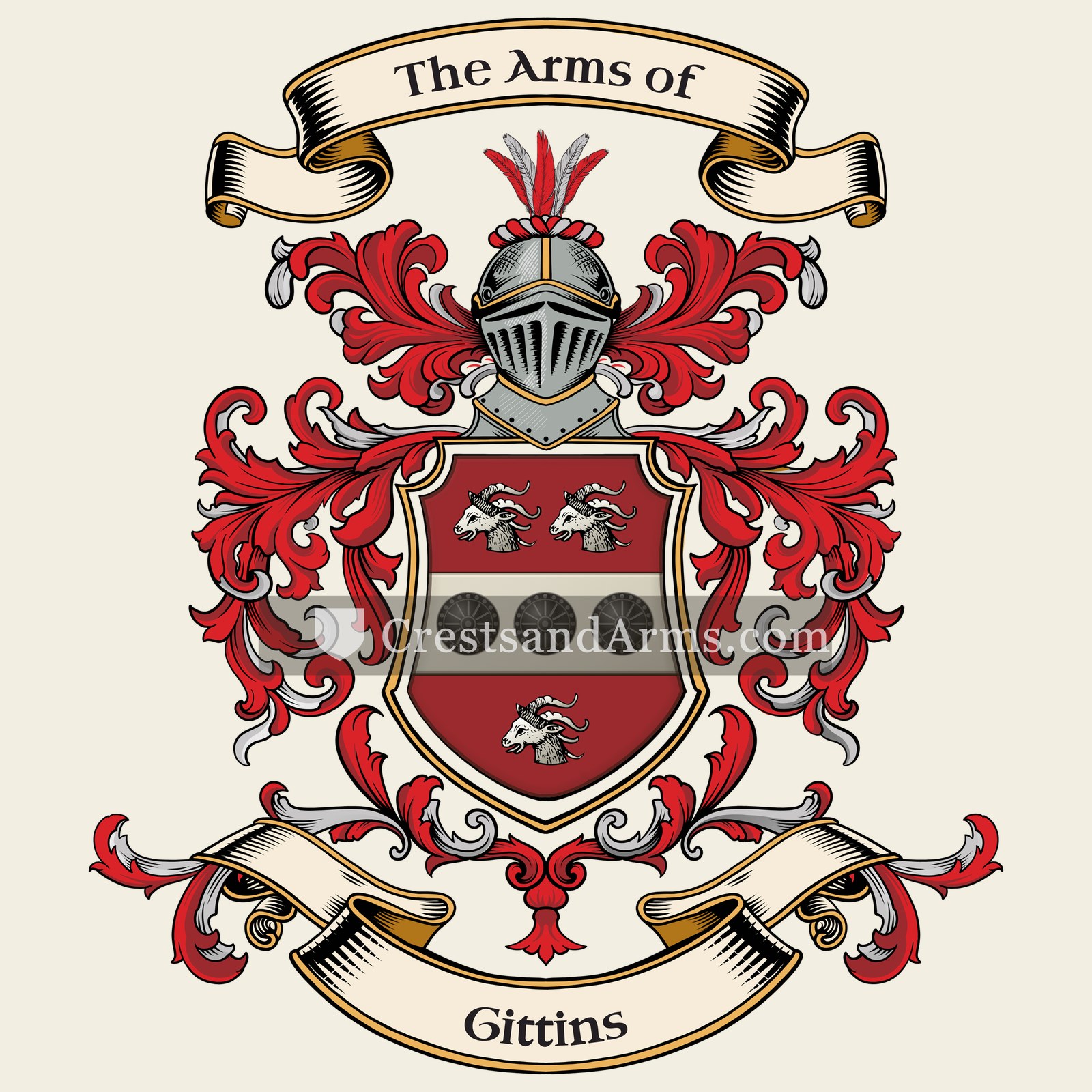 The arms