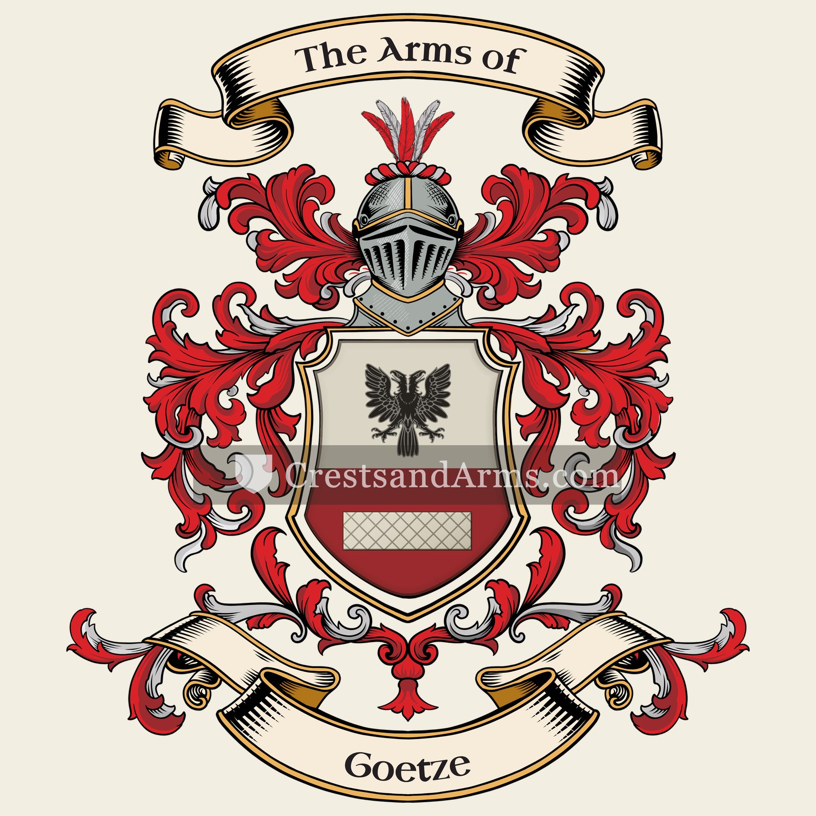 The Goetze coat of arms