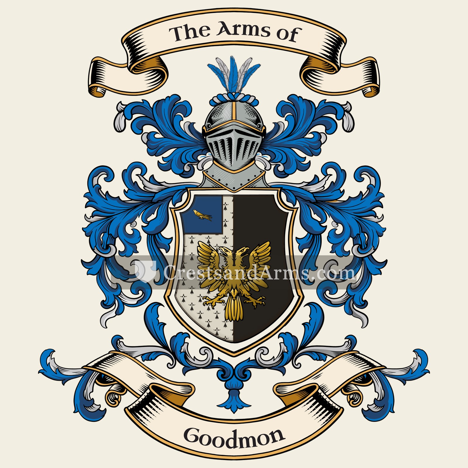 The Goodmon coat of arms