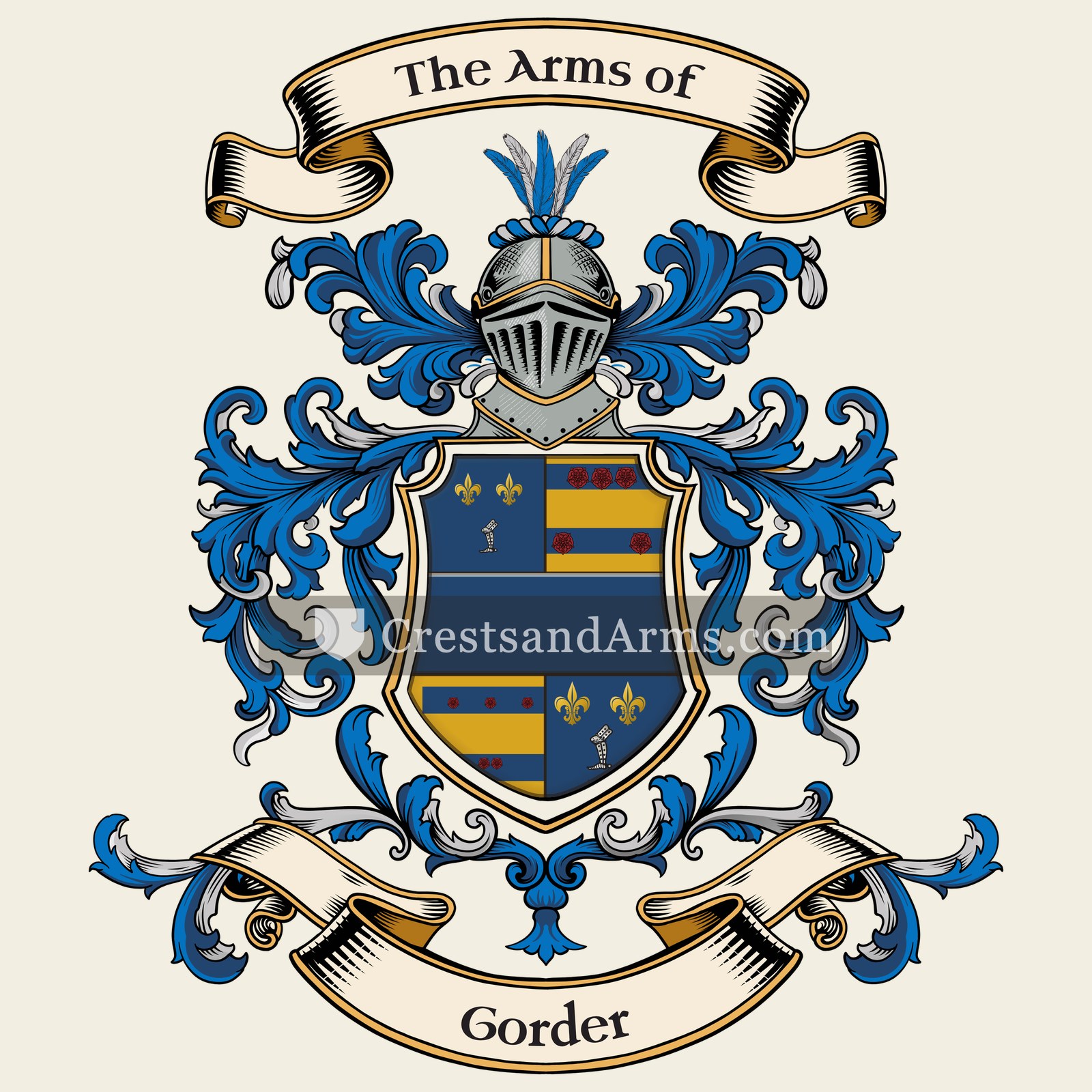 The Gorder coat of arms
