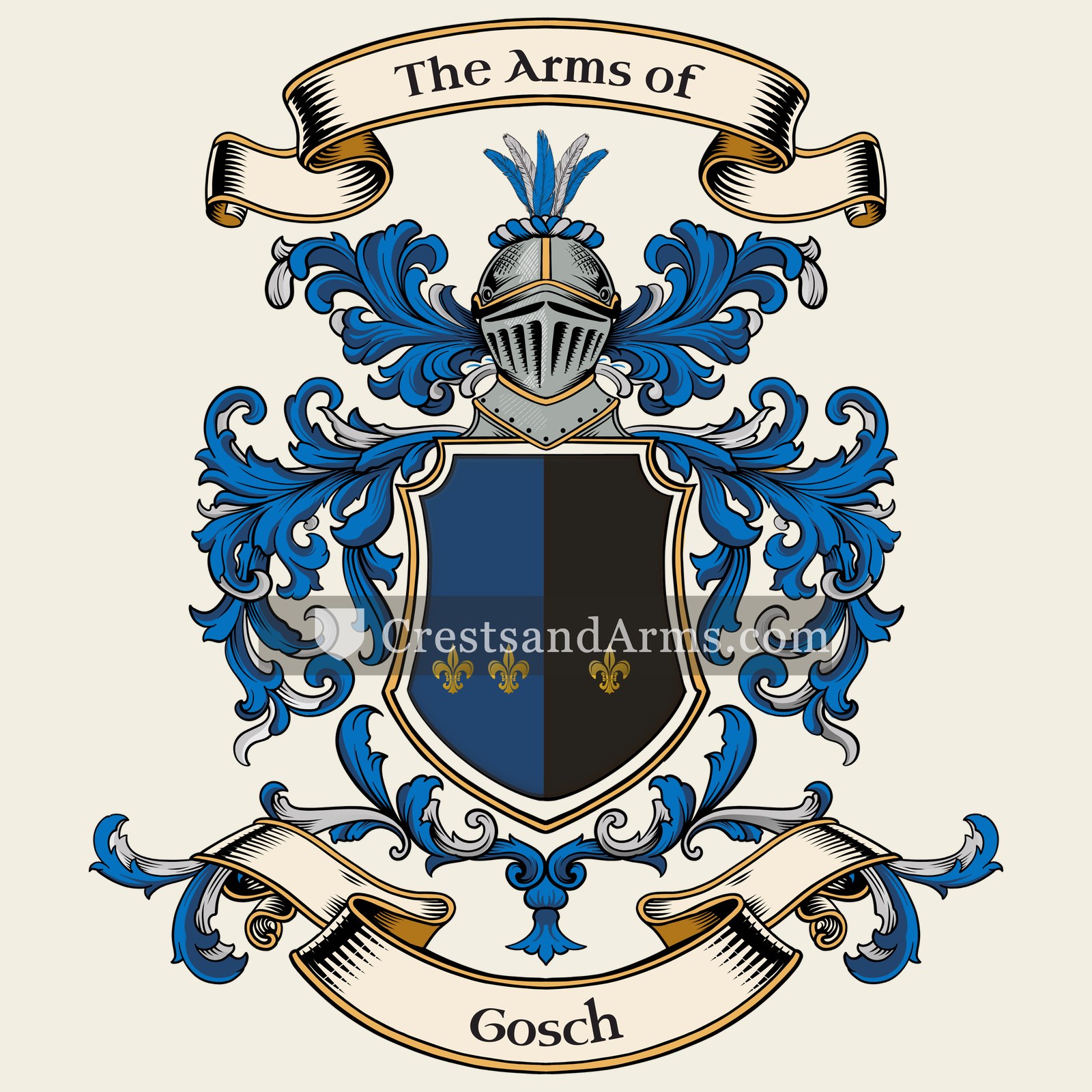 The Gosch coat of arms